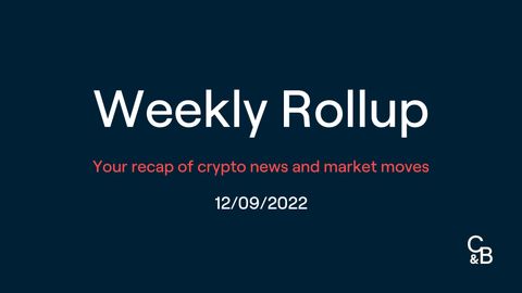 Weekly Market Rollup - 12/09/2022